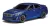 Cadillac CTS-V kék karosszéria kiegészítőkkel és matricákkal TRAXXAS 4-Tec 2.0, Ford GT