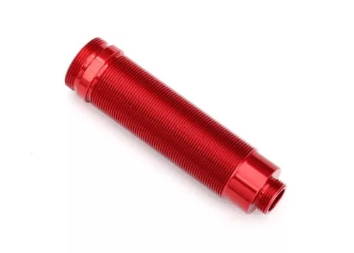 GTR lengéscsillapító test alumínium piros 64mm elöl/hátul menettel (2) TRAXXAS UDR