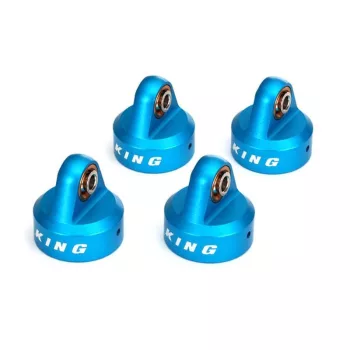  Dämpfer-Kappen King alumínKing Alu kék lengéscsillapító sapkák (4 db) TRAXXAS UDRium kék (4)