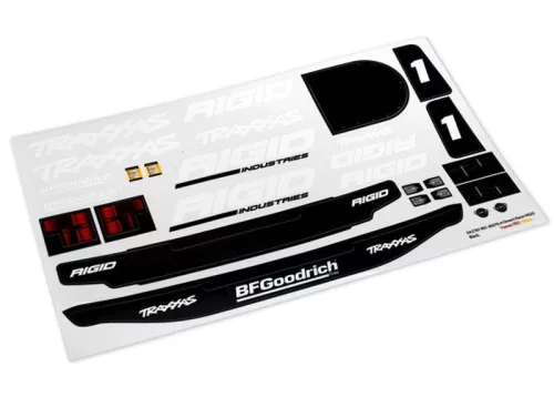 Matrica ív Unlimited Desert Racer Rigid Edition
