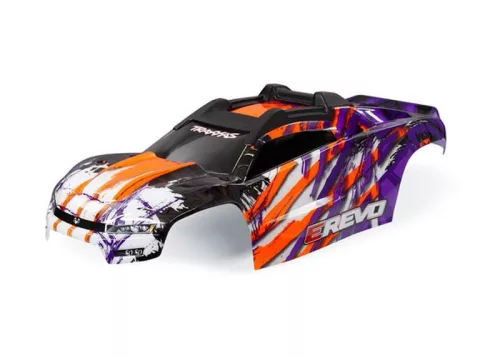 E-Revo 2.0 lila karosszéria TRAXXAS matricával