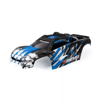 E-Revo 2.0 kék karosszéria TRAXXAS matricával
