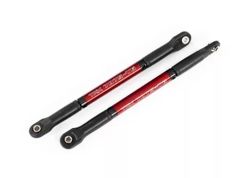 Nagy teherbírású tolórúd 7075-T6 alumínium, piros, golyóscsapokkal (2 db) TRAXXAS E-Revo 2.1