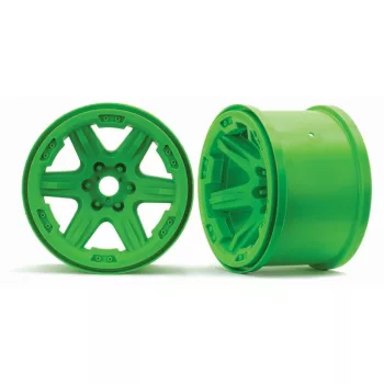   3,8"-os zöld 17 mm-es felni (2) TRAXXAS E-Revo 2.0, Sledge