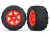 Talon EXT 3.8 gumiabroncs felnin, narancs (2) TRAXXAS E-Revo 2.0, Sledge (TSM minősítésű)