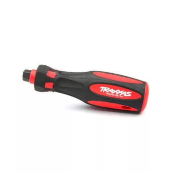   Speed-Bit nyél, nagy, 1/4 hüvelykes bithez, piros/fekete TRAXXAS (prémium, fröccsöntött)