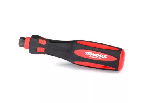 Speed-Bit nyél közepes 1/4 hüvelykes bithez piros/fekete TRAXXAS (Prémium, fröccsöntött)