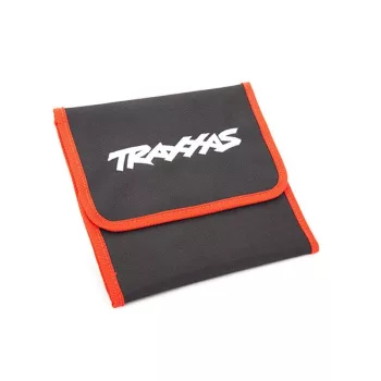 Piros-fekete szerszámtáska TRAXXAS logóval