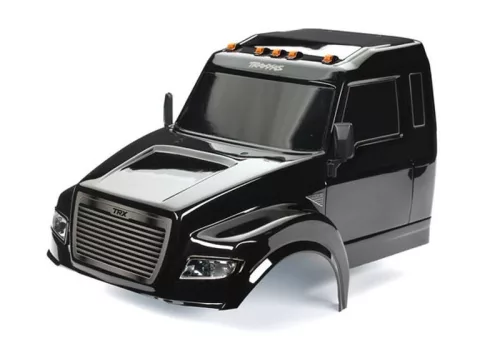 Karosszéria Ultimate RC Hauler fekete, alkatrészekkel