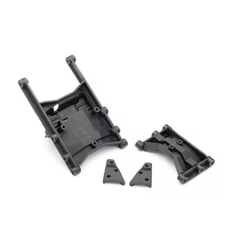   Hátsó felfüggesztés konzol és kereszttartó TRAXXAS TRX-6-hoz