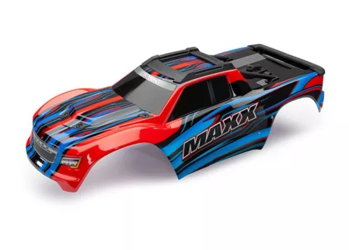 Karosszéria Maxx V1 piros, matricákkal