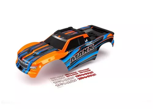 Karosszéria Maxx V1 narancssárga, matricákkal