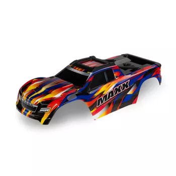   Maxx V2 sárga karosszéria TRAXXAS matricával (tengelytáv 352 mm)