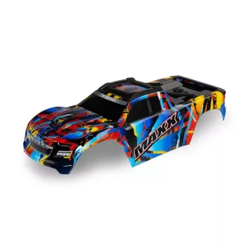   Maxx V2 Rock n' Roll karosszéria TRAXXAS matricával (tengelytáv 352 mm)