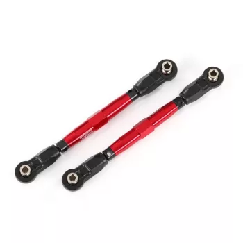   7075-T6 alumínium, piros, gömbcsuklós TRAXXAS Maxx kerékösszetartási rudak