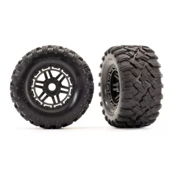   Maxx MT gumiabroncsok 2.8-as felniken, fekete (2) TRAXXAS Maxx (TSM minősítésű)