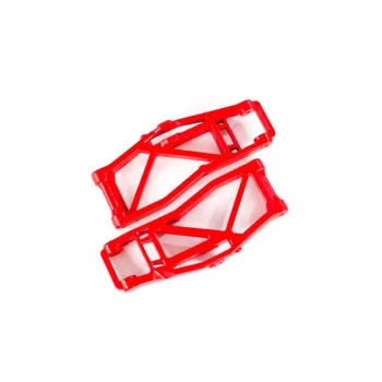   Alsó lengőkarok piros bal/jobb első/hátsó (2) TRAXXAS Maxx V2 (tengelytáv 352 mm)