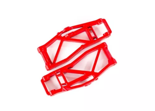 Alsó lengőkarok piros bal/jobb első/hátsó (2) TRAXXAS Maxx V2 (tengelytáv 352 mm)