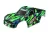 Hoss 4x4 zöld karosszéria matricákkal és TRAXXAS zárszerkezettel