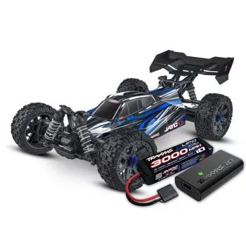 Traxxas jato 4x4 bl-2s brushless kék RTR np825