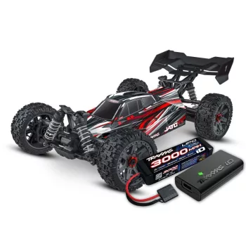 Traxxas jato 4x4 bl-2s brushless piros RTR np825