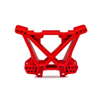   Hátsó lengéscsillapító torony, piros, TRAXXAS Jato 4x4-hez