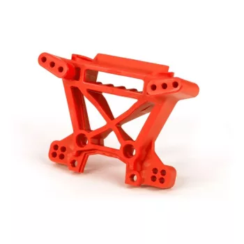   Extrém nagy teherbírású első lengéscsillapító torony, piros, TRAXXAS 4x4 Hoss, Rustler, Slash modellekhez (TRX9080)