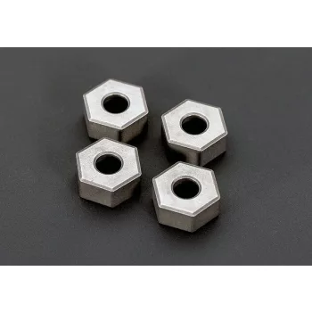   Extrém nagy teherbírású acél kerékhatszög 12 mm (4 db) TRAXXAS 4x4 Hoss, Rustler, Slash (TRX9080 készlethez)