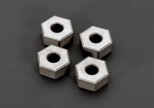 Extrém nagy teherbírású acél kerékhatszög 12 mm (4 db) TRAXXAS 4x4 Hoss, Rustler, Slash (TRX9080 készlethez)