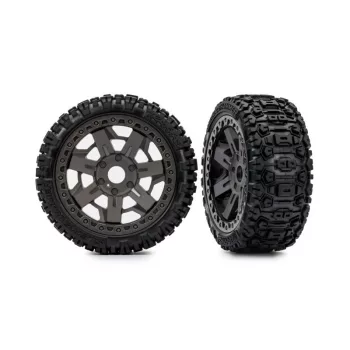   Sledgehammer gumiabroncsok 3.0 felnin, szürke (2) TRAXXAS 1/8 Buggy, Jato 4x4