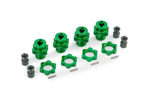 17mm Radmitnehmer mit Muttern HD grün
