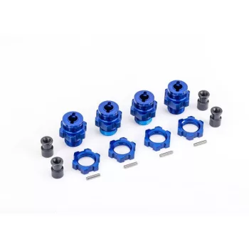 17 mm-es kerékagy és anyák kék (TRX9080-hoz) TRAXXAS