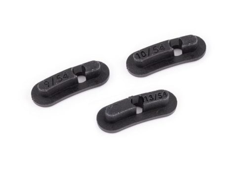 Zahnrad-Adapter fixiert