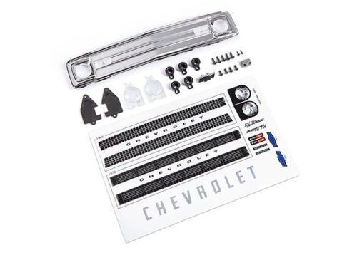 Anbauteile, Kühlergrill, Linsen uvm für TRX9112 Karo