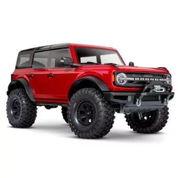   TRAXXAS TRX-4 2021 Ford Bronco piros 1/10 Crawler RTR kefés motorral, akkumulátor és töltő nélkül