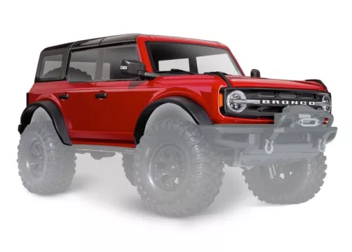 Karosszéria 2021 Ford Bronco piros kiegészítésekkel