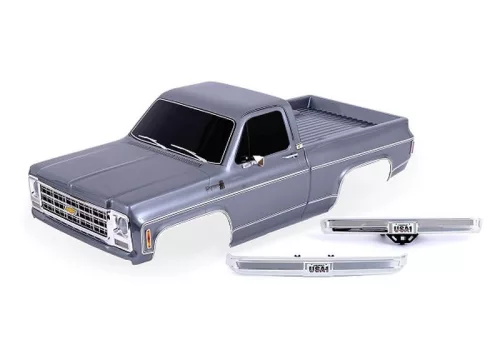Karosszéria Chevrolet K10 Truck 1979 ezüst kiegészítésekkel