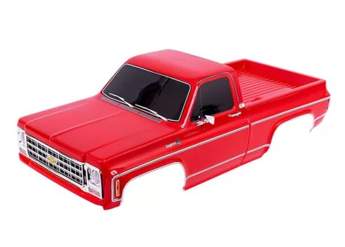 Karosszéria Chevrolet K10 Truck 1979 piros kiegészítésekkel