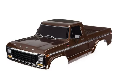 Karosszéria 1979 Ford F-150 barna kiegészítésekkel