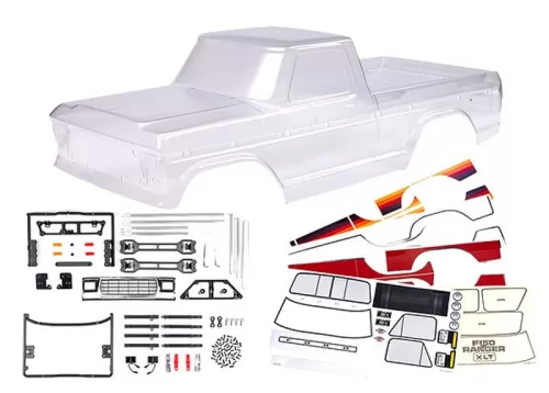 Karosszéria 1979 Ford F-150 átlátszó, kiegészítésekkel
