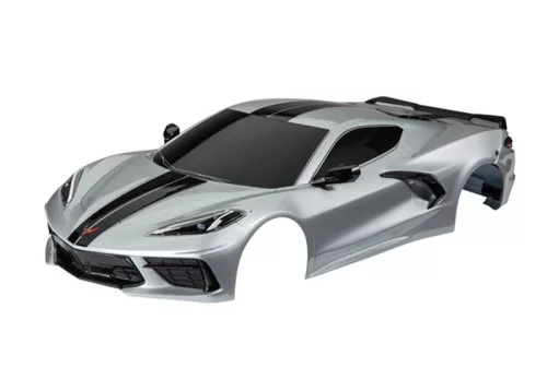 Karosszéria Chevrolet Corvette Stingray ezüst kiegészítésekkel