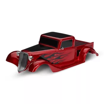   Karosszéria Factory Five '35 Hot Rod Truck piros, kiegészítésekkel