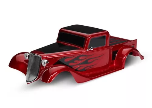 Karosszéria Factory Five '35 Hot Rod Truck piros, kiegészítésekkel