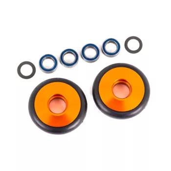   Teljes kerék Wheelie bar 6061-T6 Alumínium narancssárga (2)