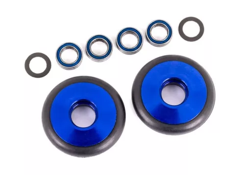 Teljes kerék Wheelie bar 6061-T6 Alumínium kék (2)