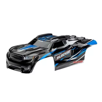   Karosszéria Sledge kék matricákkal és Clipless-rendszerrel