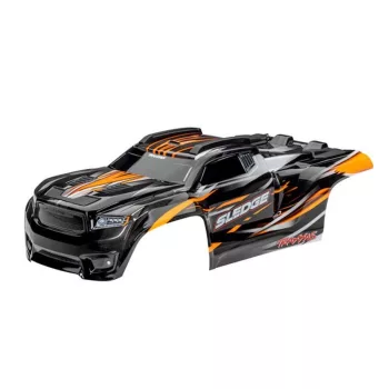   Karosszéria Sledge narancssárga matricákkal és Clipless-rendszerrel