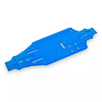 Alváz alumínium, kékre eloxált; TRAXXAS Sledge