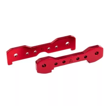   Első lengőkar felfogatás 6061-T6 alumínium piros TRAXXAS Sledge