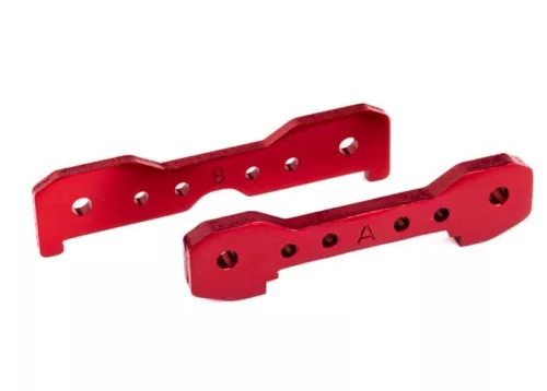 Első lengőkar felfogatás 6061-T6 alumínium piros TRAXXAS Sledge